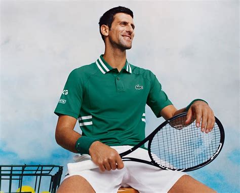 djokovic lacoste new collection.